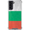 Bulgarian Flag Distressed Galaxy S22 Clear Case